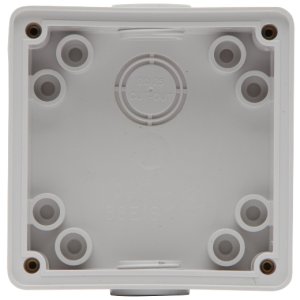 ENCLOSURE 1G SHALLOW 2X25MM IP66 RES WHT 56E1S