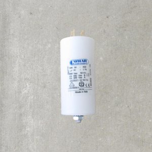CAPACITOR MOTOR RUN 30UF 450VAC 45X94MM CR300 COMAR
