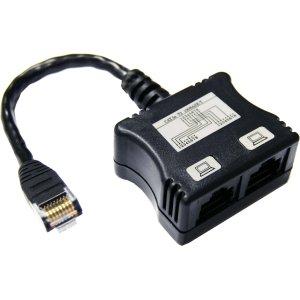 C-RJ45LT2 ADAPTOR DUAL 2XUTP DEVICES