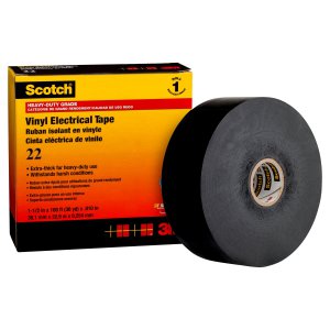 TAPE H/DUTY VINYL SCOTCH 22 25MMX33M 3M030