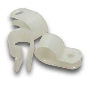 P CLIP 8MM NATURAL 100/BAG