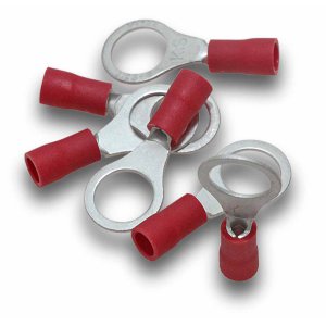 RING TERMINAL 1.5MM CABLE 8MM STUD RED 15PK SUPERLUG