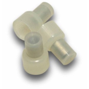 END CONNECTOR 6.0MM CABLE CLEAR 10PK EC6S