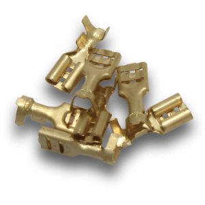 QUICK CONNECT FEMALE BRASS 4.8MM WIDE SLOT 30PK QCB1548S