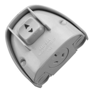 SOCKET SW W/PROOF SURFACE SGL 15A 250V WSC227/15 GREY