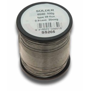 SOLDER 60/40 20SWG TYPE 35 FLUX 0.5KG SS205