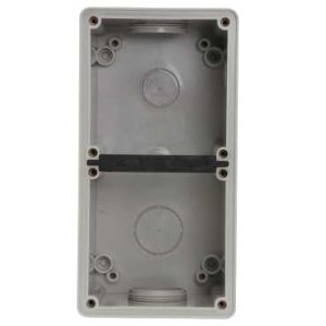 ENCLOSURE 2G DEEP 2X40MM IP66 GREY 56ED2/40