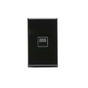 681 PDL SWITCH SINGLE BLACK