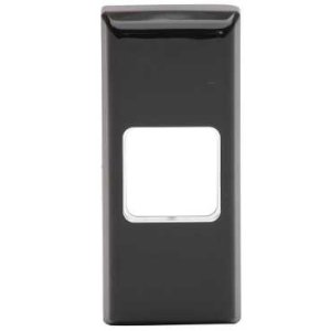 COVERPLATE ARCH 1G BLACK 661VH PDL
