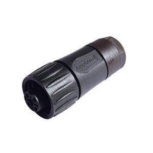 CONNECTOR CORD MOUNT STRAIGHT 6P+E FEM T3105-001E AMPHENOL