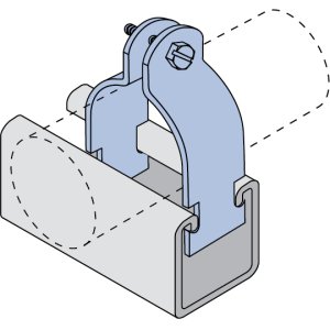2086880 P2032H CABLE CLAMP 2PCE PR HDG