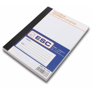 TEST TAG LOG BOOK 100 PAGE ESC TTLB
