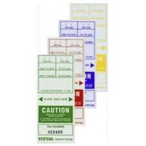 TEST TAG H/DUTY MIXED 12 MONTH JAN-DEC 100PK TUFTAG TTHDMC