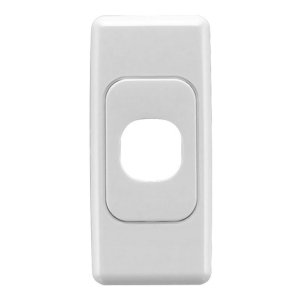 (I) GRID PLATE & SURROUND FLUSH 1G ARCH WHT 2031