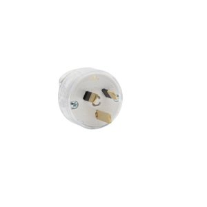 905 PDL PLUG 3PIN 10A B/ENTRY H/D CLEAR