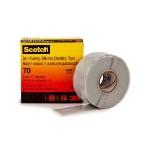 TAPE SILICONE RUBBER SCOTCH 70 24MMX9.1M 3M020