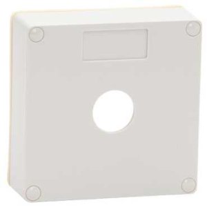 LID ENCLOSURE 1G 1 HOLE IP66 GRY 56L1/22/1LE