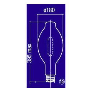 *POA* 24140 EYE NH940F-LX LAMP HPS 940W GES E40 COATED