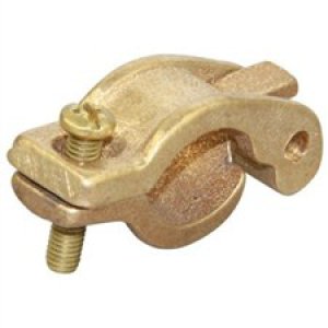 EARTH CLAMP CAST BRASS 6-10MM COND 19-25MM ROD UTILUX