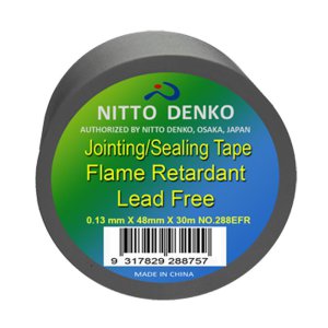 TAPE PVC DUCT NITTO BLACK 48MMX30M DAA4050