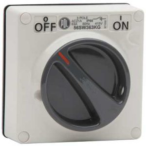 SWITCH 63A 3P 500V 3PH GRY 56SW363KGLE