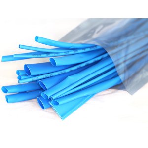 HEATSHRINK THIN WALL 20/10MM BLUE EZISHRINK