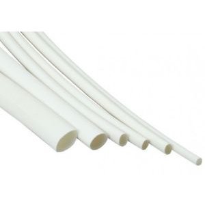 HEATSHRINK THIN WALL 12/6MM WHT EZISHRINK