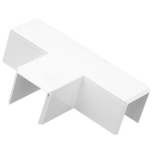 900/16/16T FLAT TEE 16X16MM WHITE