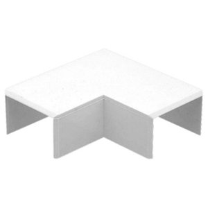 900/25/16E FLAT ELBOW 25X16MM WHITE