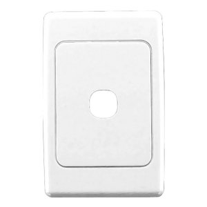 GRID PLATE & SURROUND FLUSH 1G STD PTN 2031VH-WE WHT