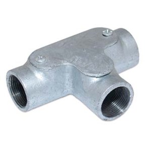 TEE INSPECTION GALV 20MM GCIT20