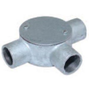 BOX JUNCTION 3 WAY GALV 25MM GCJB25/3