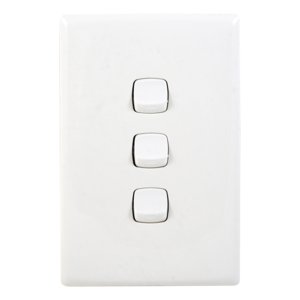 (I) SWITCH VERT 3G SPDT WHT LINEA LN770/3WE