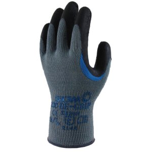 GLOVE 330 RE-GRIP 63644 SHOWA GREY/BLACK 10
