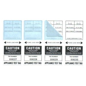 TEST TAG H/D LAMINATED WHITE JUL-DEC ATTW 100PK