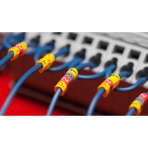 CABLE MARKER MD 10/3 WHITE S 25/STALK