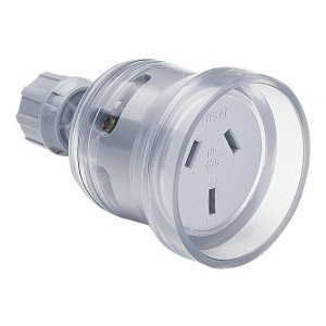 438 CORD EXT SOCKET 10A CLEAR