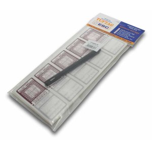 TEST TAG H/DUTY BURGUNDY 5 YEARS 100PK TUFTAG TTHDBUR