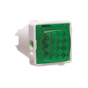 (I) SWITCH MECH 240V NEON GREEN LENS 707M HPM