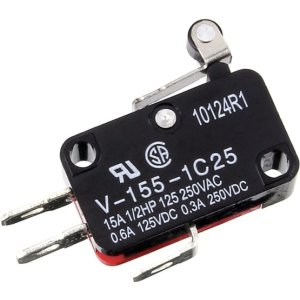 V-155-1C25 OMRON MICRO SW ROLLR LVR SHRT