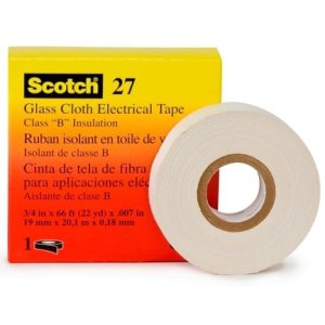 TAPE GLASS CLOTH SCOTCH 27 19MMX20M 3M019