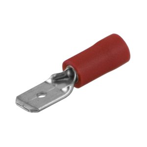 TERMINAL 6.3MM QC TAB RED 25PK H2844 UTILUX