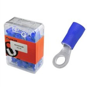 TERMINAL RING PRE-INS 1.5-2.5MM M5 STUD BLUE 25PK H4125
