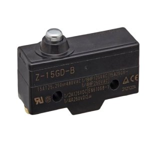Z-15GD-B OMRON MICRO SW SPRNGPLNGR SHRT
