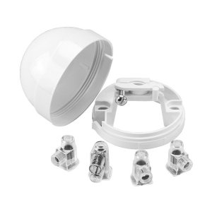 80 HPM CEILING ROSE 4TERMINAL WHITE