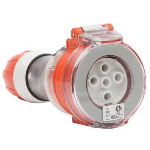 CORD CONNECTOR 16A 5 PIN 500V 3PH IP66