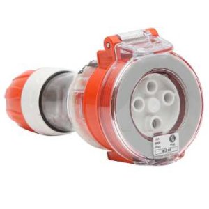CORD CONNECTOR 16A 4 PIN 500V 3PH IP66