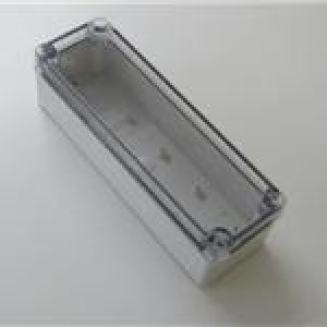 ENCLOSURE ABS 80X250X70 GREY LID SCREW TYPE IP67