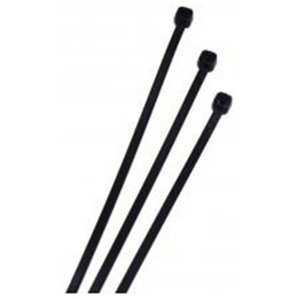CABLE TIE 380X7.6MM BLACK 50PK ELMARK
