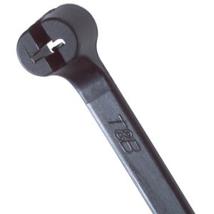 CABLE TIE 360X4.8MM UV BLACK 100PK TY-RAP